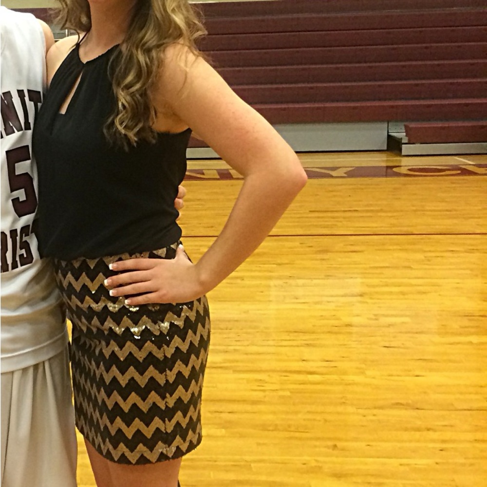 B Darlin sequin dress